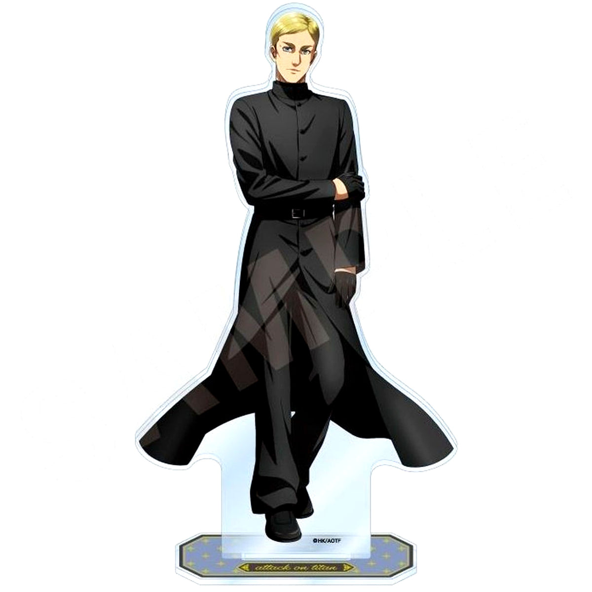 Erwin Smith Black Coordinate Series Big Acrylic Stand TV Anime Attack on Titan POP UP SHOP [USED]