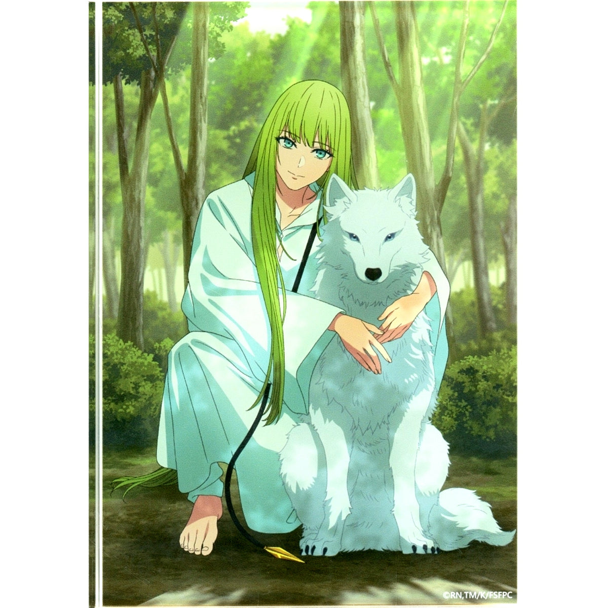 Silver Wolf Chimera Lancer Acrylic Item Fate/strange Fake AnimeJapan 2026 Mail-Order Exclusive [USED]