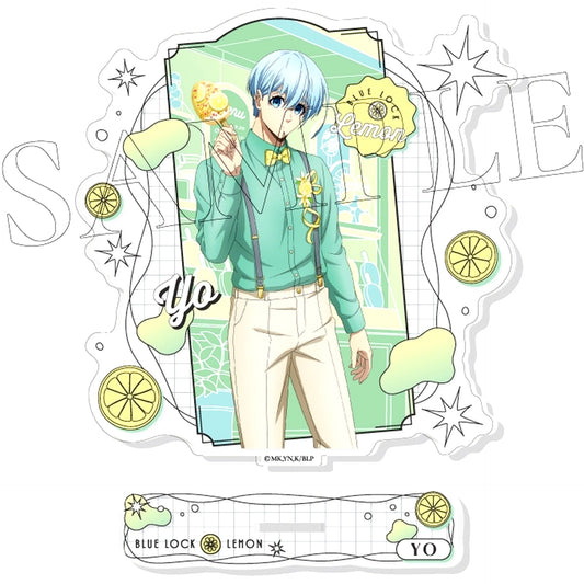 Hiori Yo 7 Lemon Blue Lock Acrylic Stand [USED]