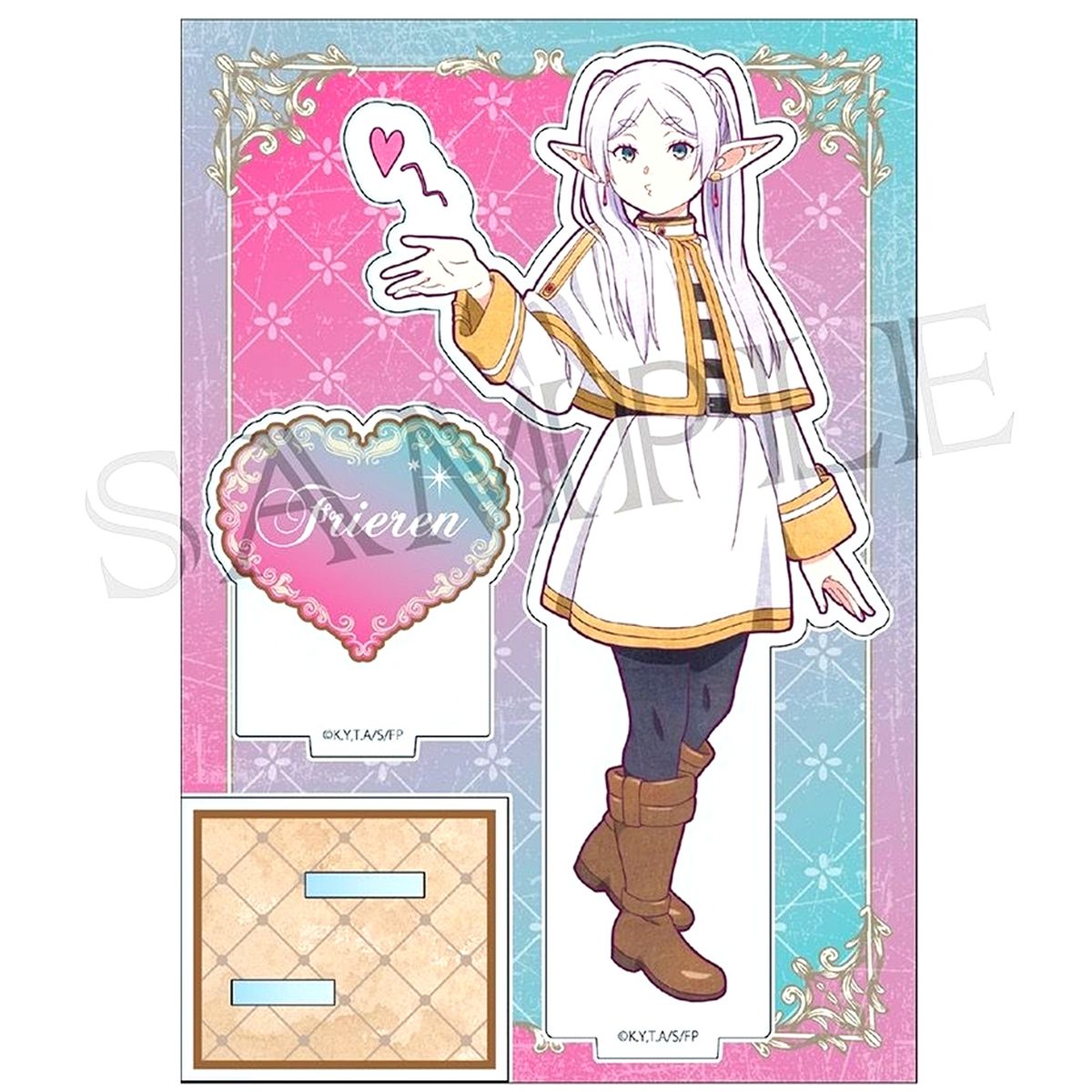Frieren C Frieren: Beyond Journey's End Vintage Series Vol.5 Throwing Kiss Acrylic Stand [USED]