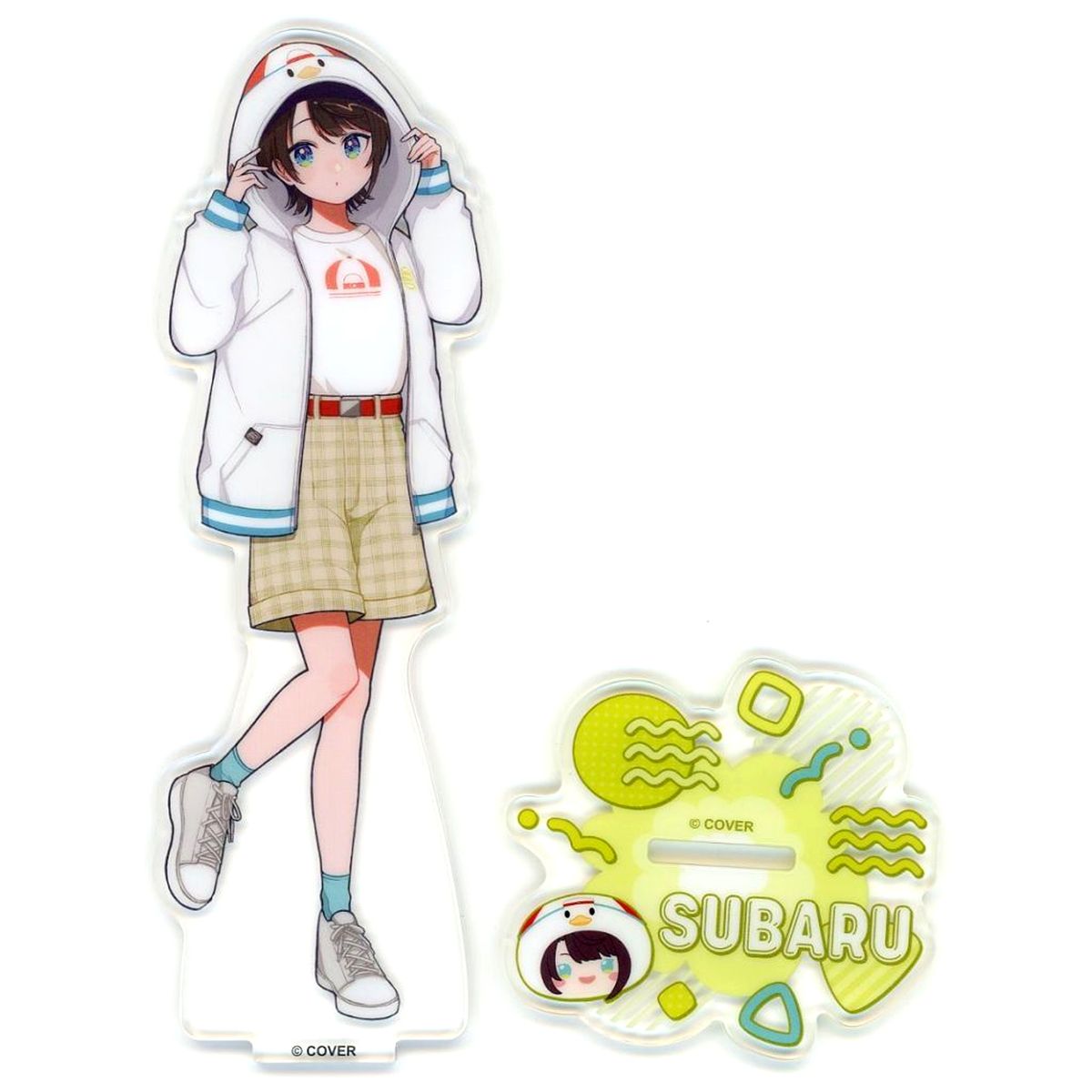 Oozora Subaru Virtual YouTuber Holo Live Lovely Okaburi Mascot Series Vol.4 Acrylic Stand [USED]