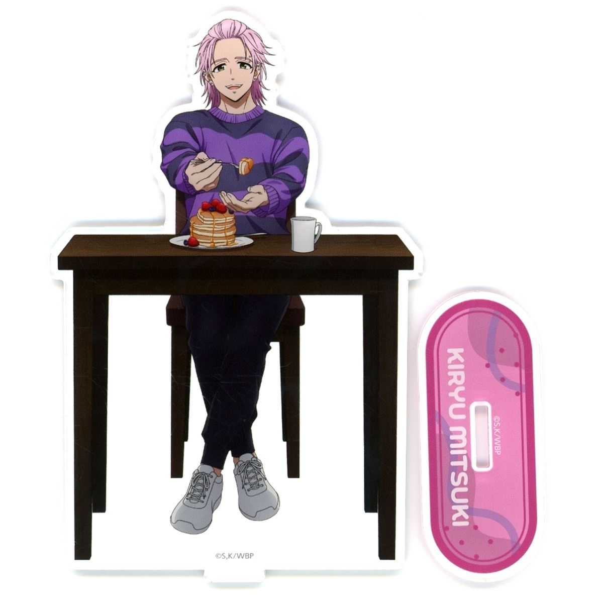 Mitsuki Kiryu Wind Breaker Online Kuji Eating Together Acrylic Stand Kujibikido B-4 Prize [USED]