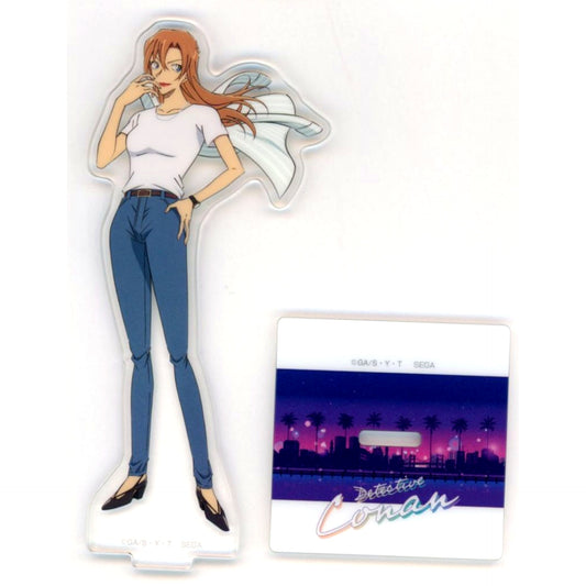 Chihaya Hagiwara E Prize Detective Conan Sega Lucky Kuji Neo City Pop Acrylic Stand [USED]