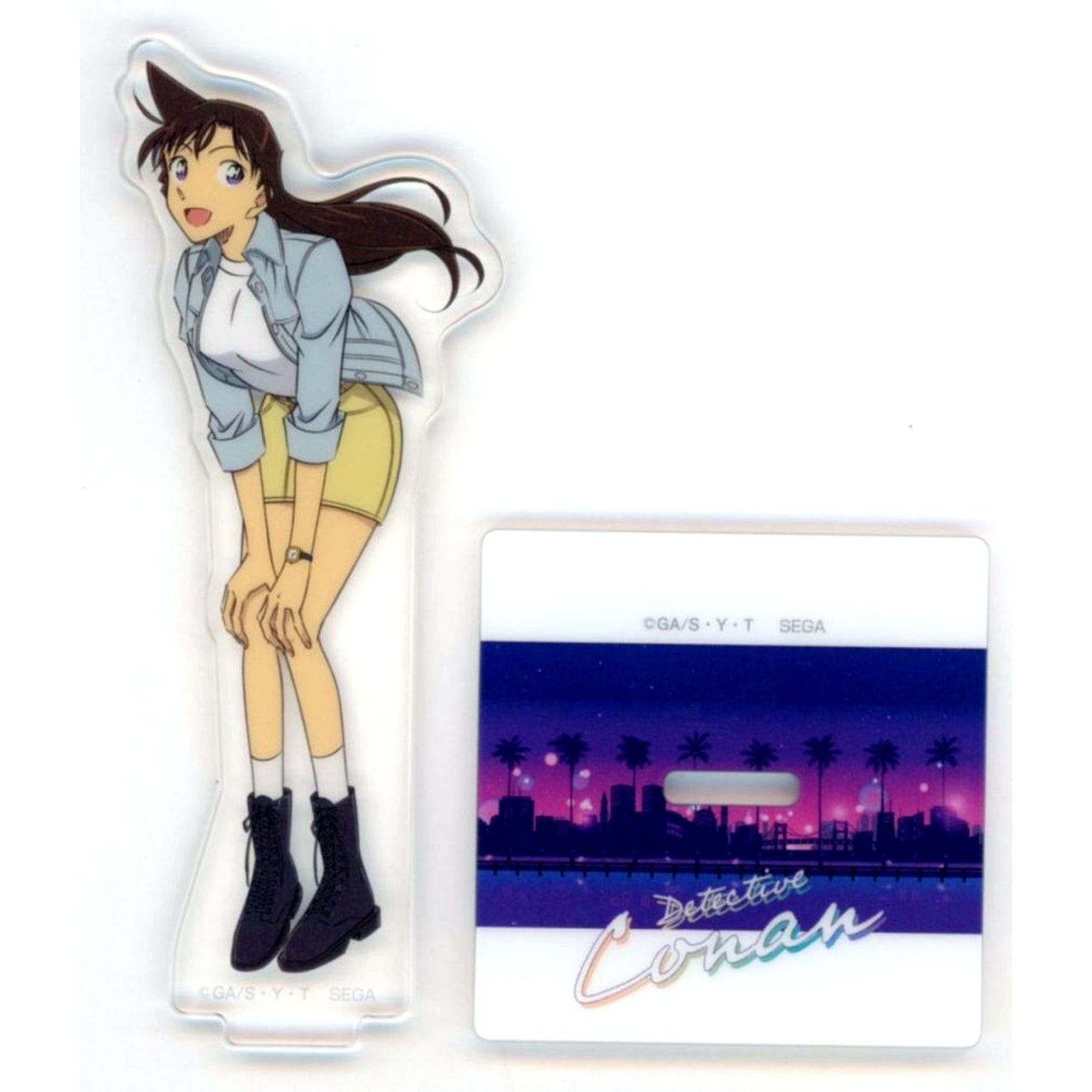 Ran Mouri E Prize Acrylic Stand Sega Lucky Kuji Detective Conan Neo City Pop [USED]