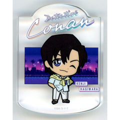 Kenji Hagiwara H Prize Swaying Acrylic Block Sega Lucky Kuji Detective Conan Neo City Pop [USED]