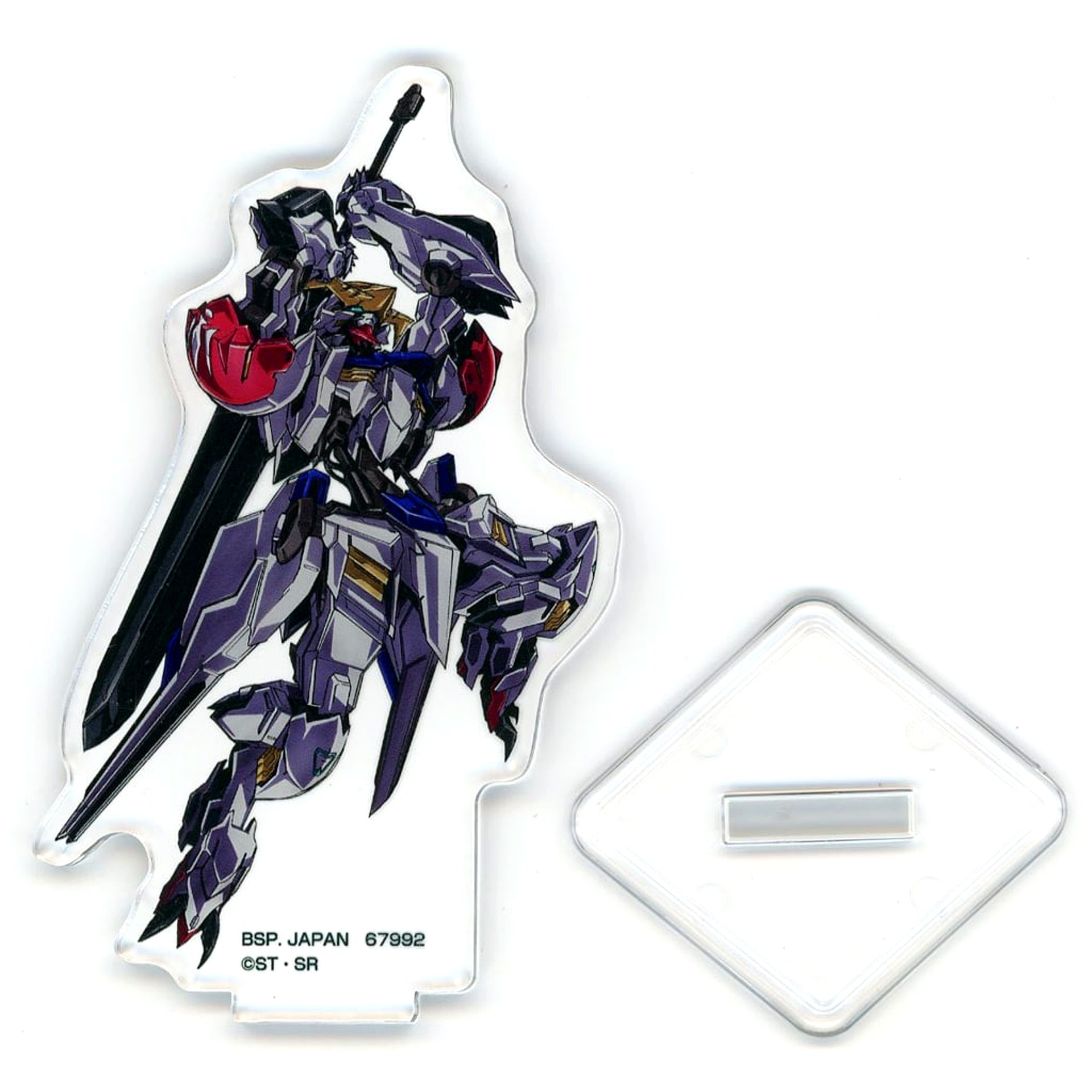 Gundam Barbatos Lupus F Prize Acrylic Stand Ichiban Kuji Mobile Suit Gundam Iron-Blooded Orphans [USED]