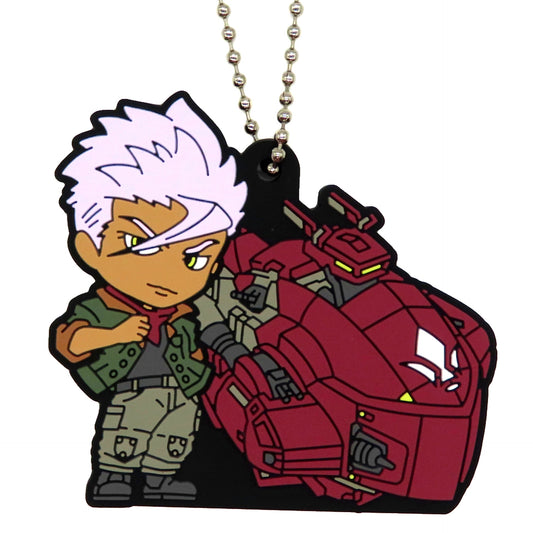 Orga Itsuka & Isaribi Prize G Mobile Suit Gundam Iron-Blooded Orphans Ichiban Kuji Rubber Charm [USED]
