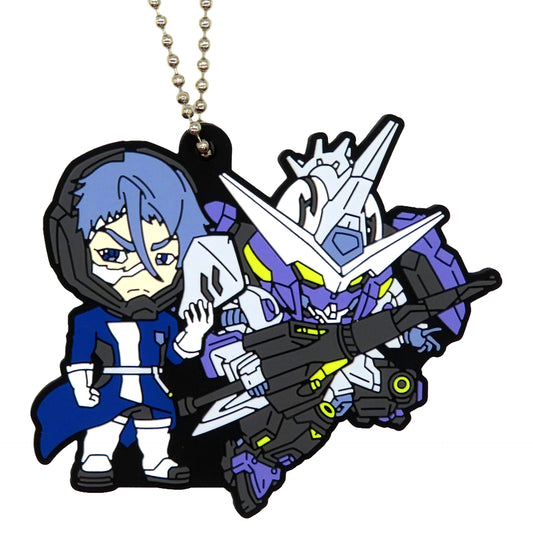 Gaelio Bauduin & Gundam Kimaris Vidar Prize G Mobile Suit Gundam Iron-Blooded Orphans Ichiban Kuji Rubber Charm [USED]