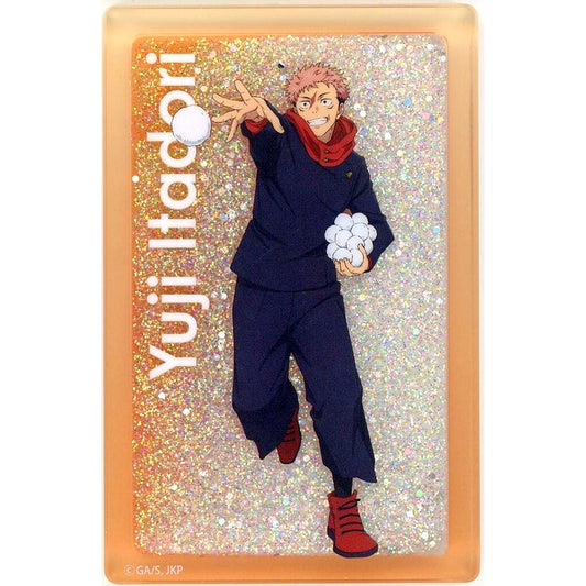 Yuji Itadori Playing in the Snow Ver. Jujutsu Kaisen Jump Festa 2026 EC Limited Glitter Acrylic Block [USED]