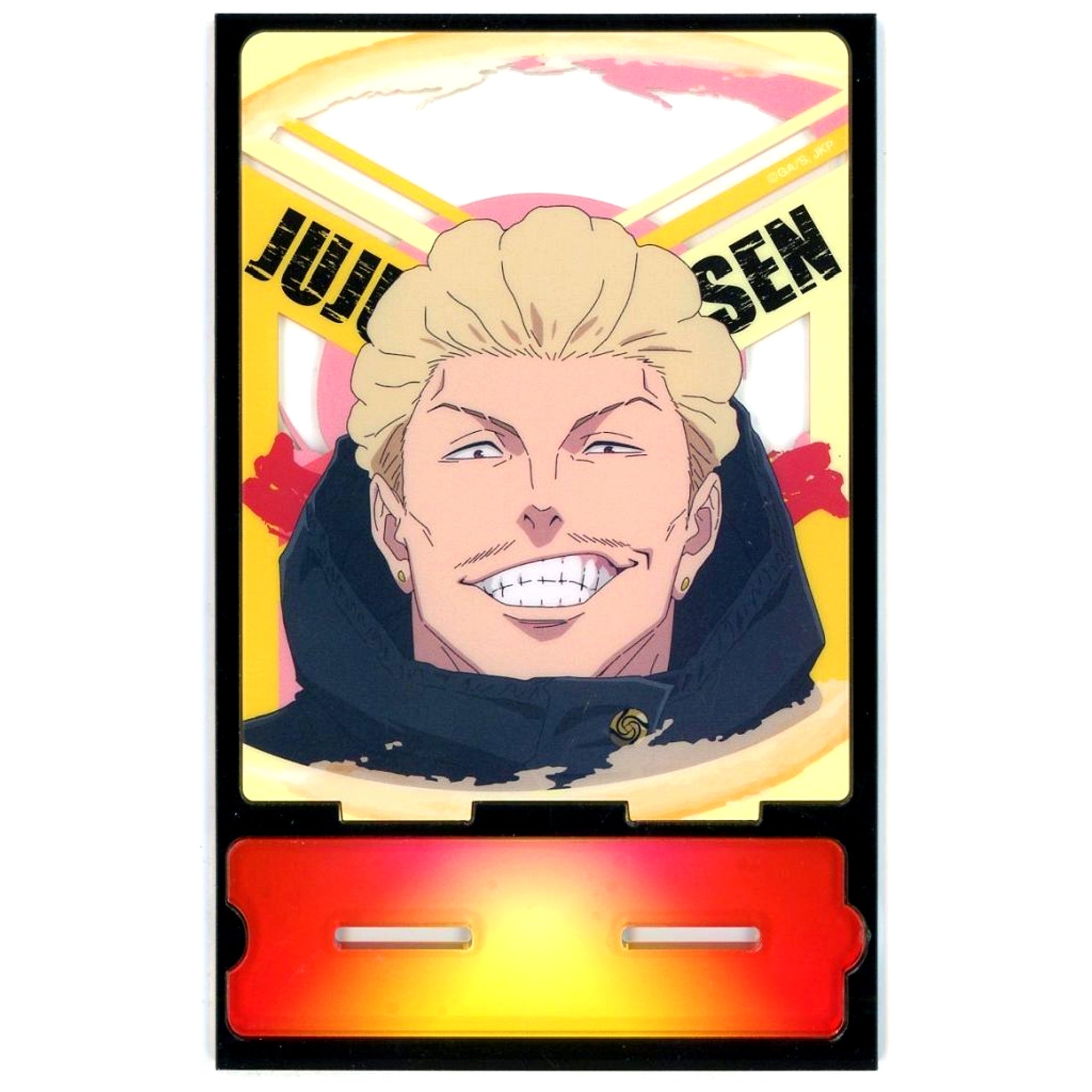Kinji Hakari & Kirara Hoshi Double-Sided Acrylic Stand Culling Game Jujutsu Kaisen [USED]