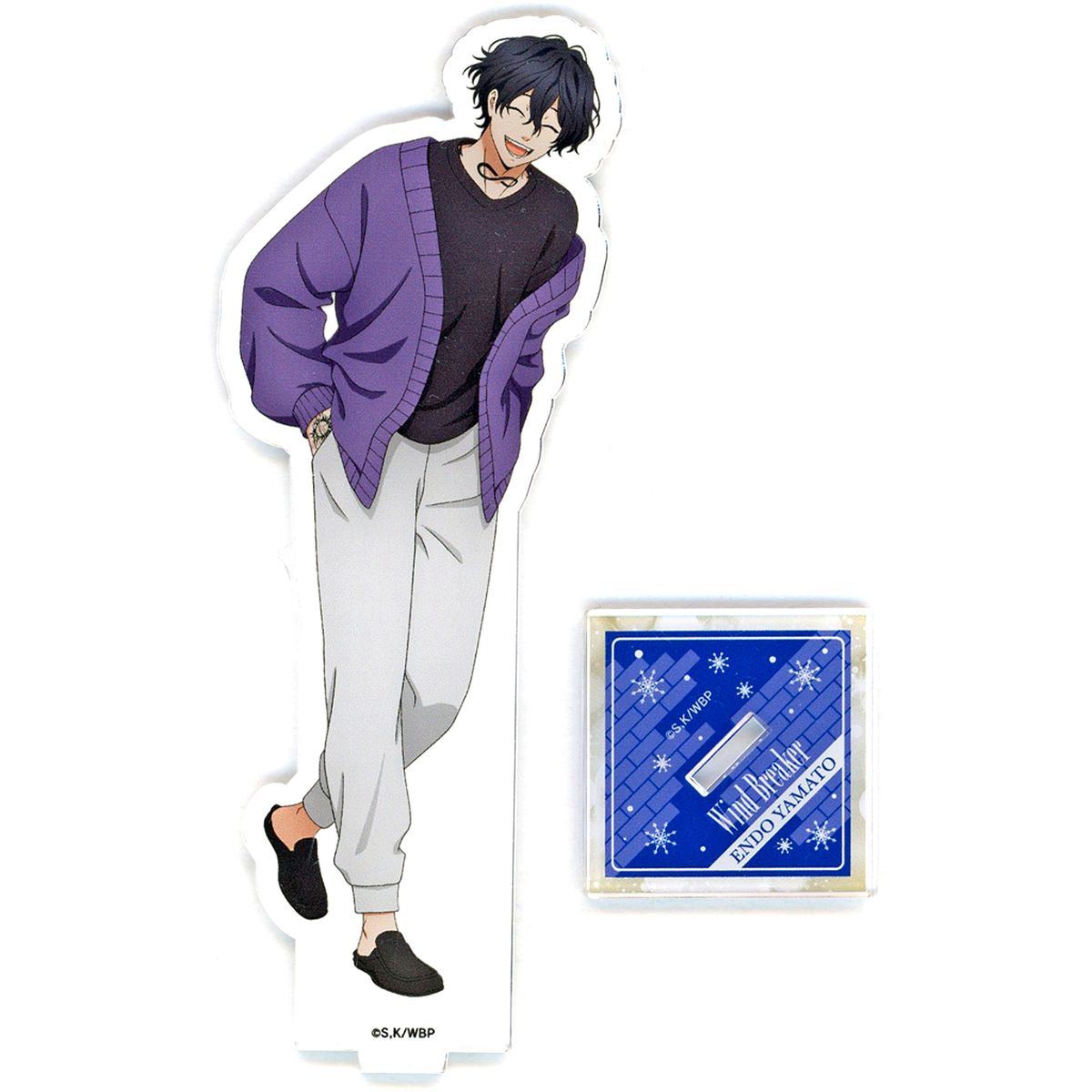 Yamato Endo Illustration Acrylic Stand Winter Costume Ver. Wind Breaker x Princess Cafe [USED]