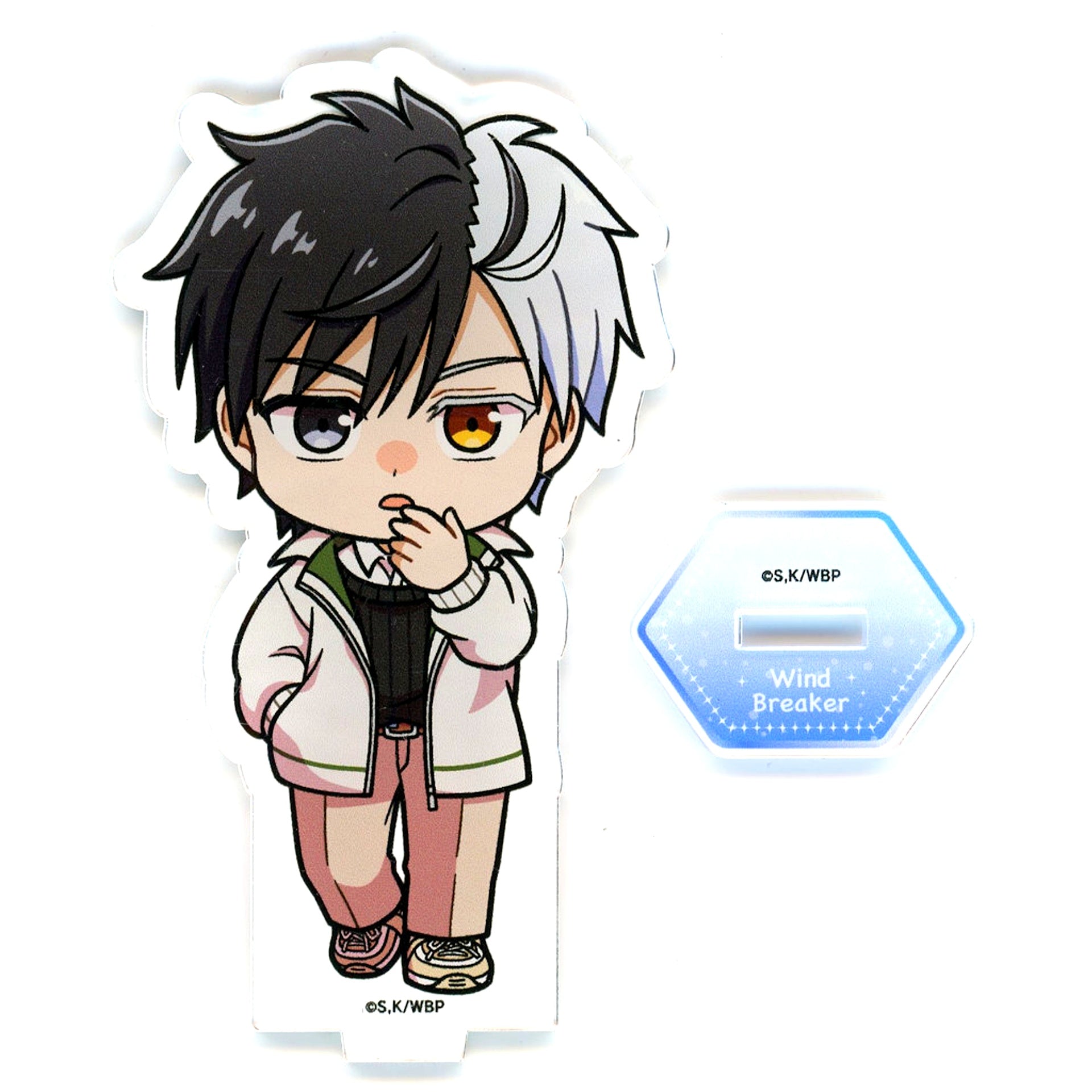 Haruka Sakura Winter Outfit Ver. Mini Character Acrylic Stand WIND BREAKER Collabo Princess Cafe [USED]