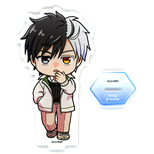 Haruka Sakura Winter Outfit Ver. Mini Character Acrylic Stand WIND BREAKER Collabo Princess Cafe [USED]