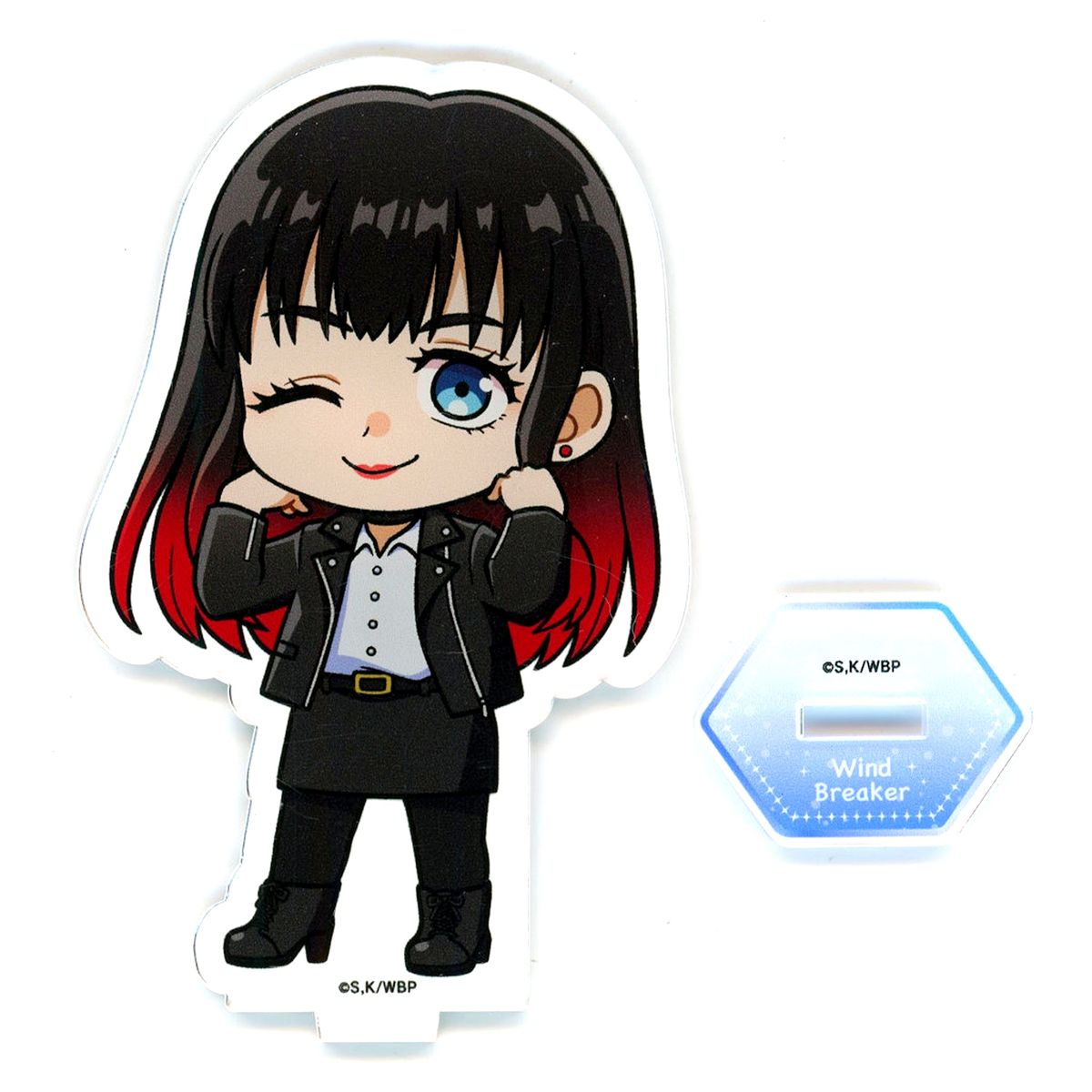 Tasuku Tsubakino Wind Breaker x PRINCESS CAFE Mini Character Acrylic Stand Winter Costume ver. [USED]