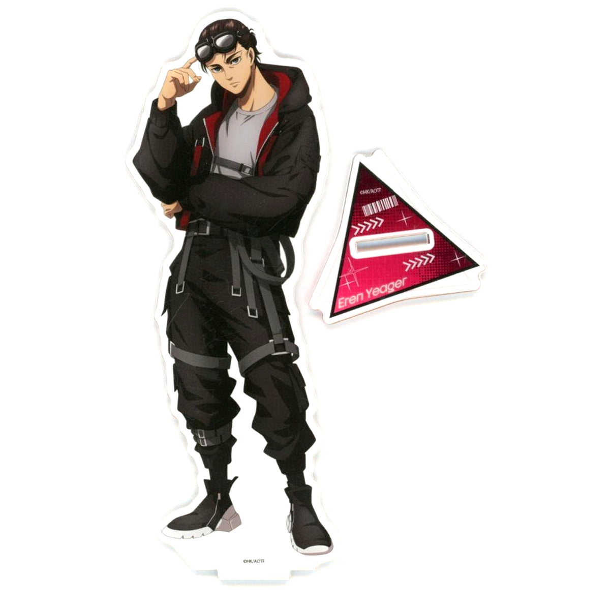 Eren Yeager Cyberpunk Ver. Illustration Attack on Titan The Final Season Acrylic Stand [USED]