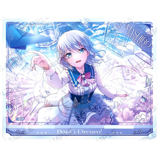 Mashiro Kurata Plate Acrylic Stand Vol. 1 Morfonica BanG Dream! Girls Band Party! [USED]