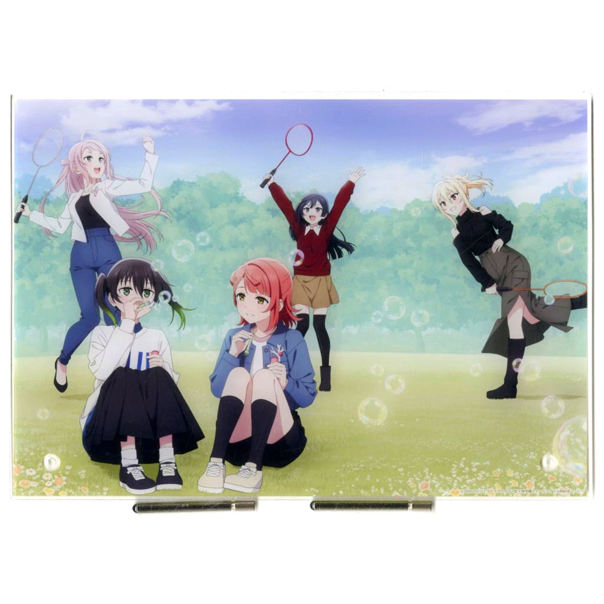 2nd Year Illustration Acrylic Panel Blu-ray Movie Love Live! Nijigasaki Gakuen School Idol Doukoukai: Kanketsu-hen Part 2 Special Limited Edition GAMERS Limited Set Bonus [USED]