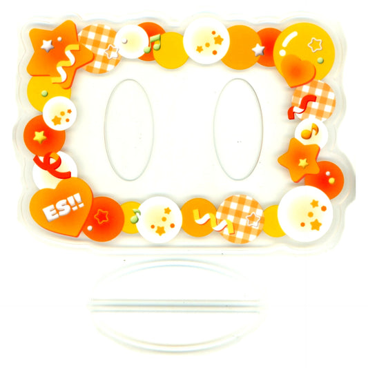 Orange Festival Series Acrylic Frame Ensemble Stars!! 10th Anniversary Exhibition Bright me up!! [USED]