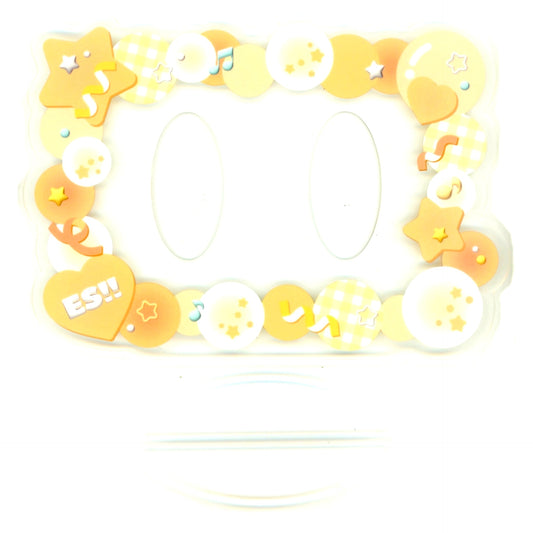 Beige Festival Series Acrylic Frame Ensemble Stars!! 10th Anniversary Exhibition Bright me up!! [USED]
