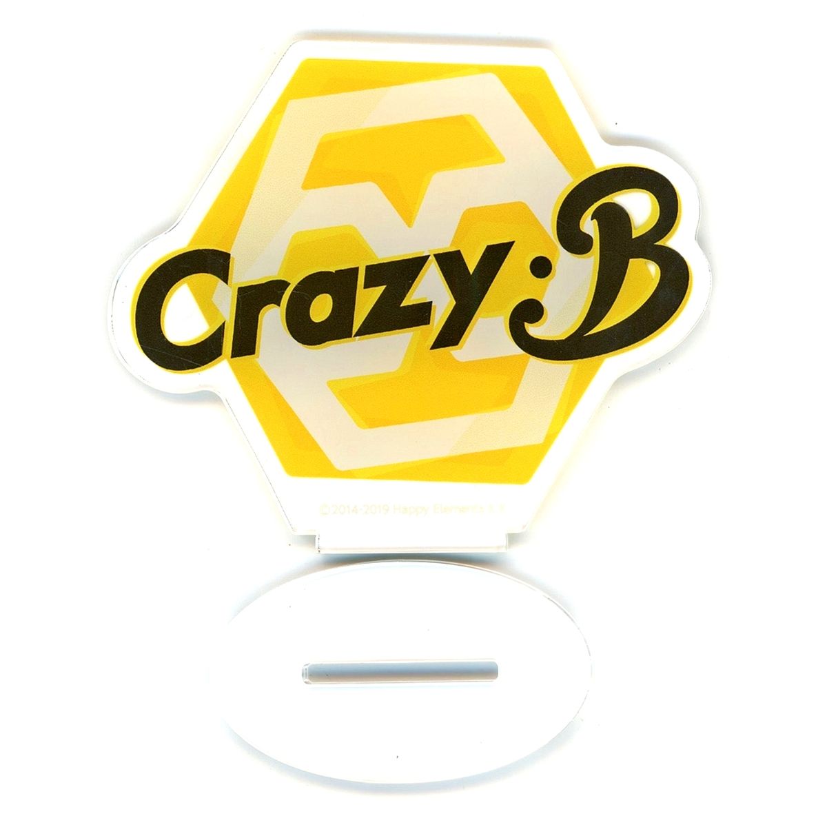 Crazy:B Ensemble Stars!! 10th Anniversary Exhibition Bright me up!! Logo Acrylic Stand [USED]