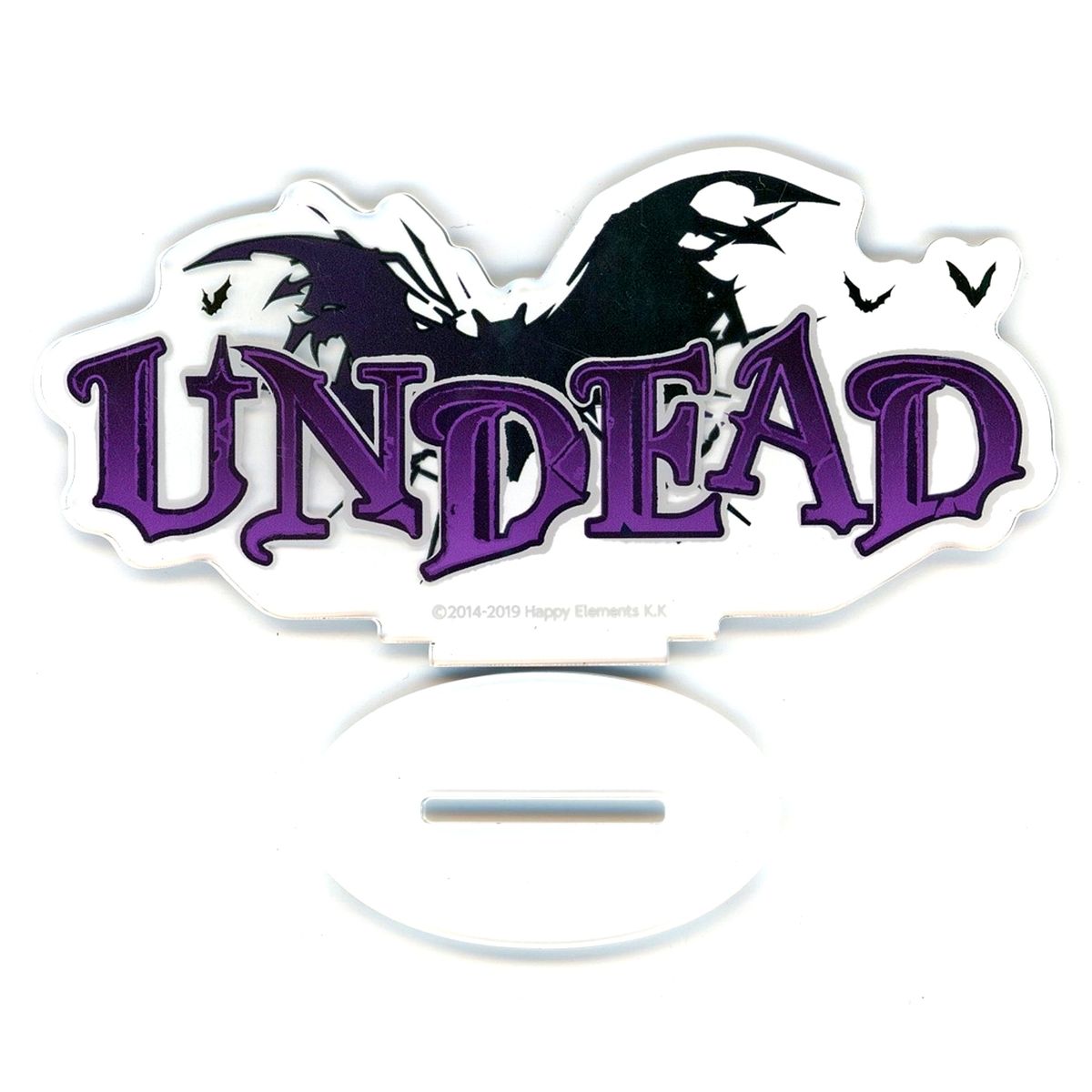 UNDEAD Ensemble Stars!! 10th Anniversary Exhibition Bright me up!! Logo Acrylic Stand [USED]