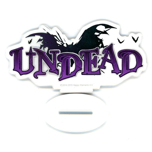 UNDEAD Ensemble Stars!! 10th Anniversary Exhibition Bright me up!! Logo Acrylic Stand [USED]