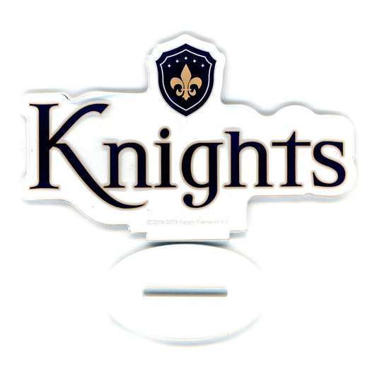 Knights Ensemble Stars!! 10th Anniversary Exhibition Bright me up!! Logo Acrylic Stand [USED]