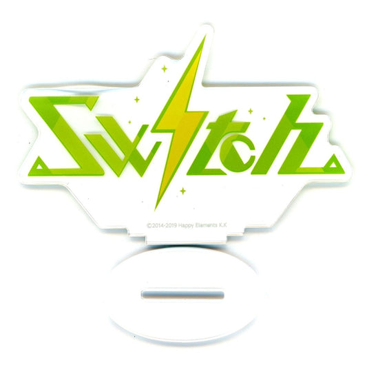 Switch Ensemble Stars!! 10th Anniversary Exhibition Bright me up!! Logo Acrylic Stand [USED]