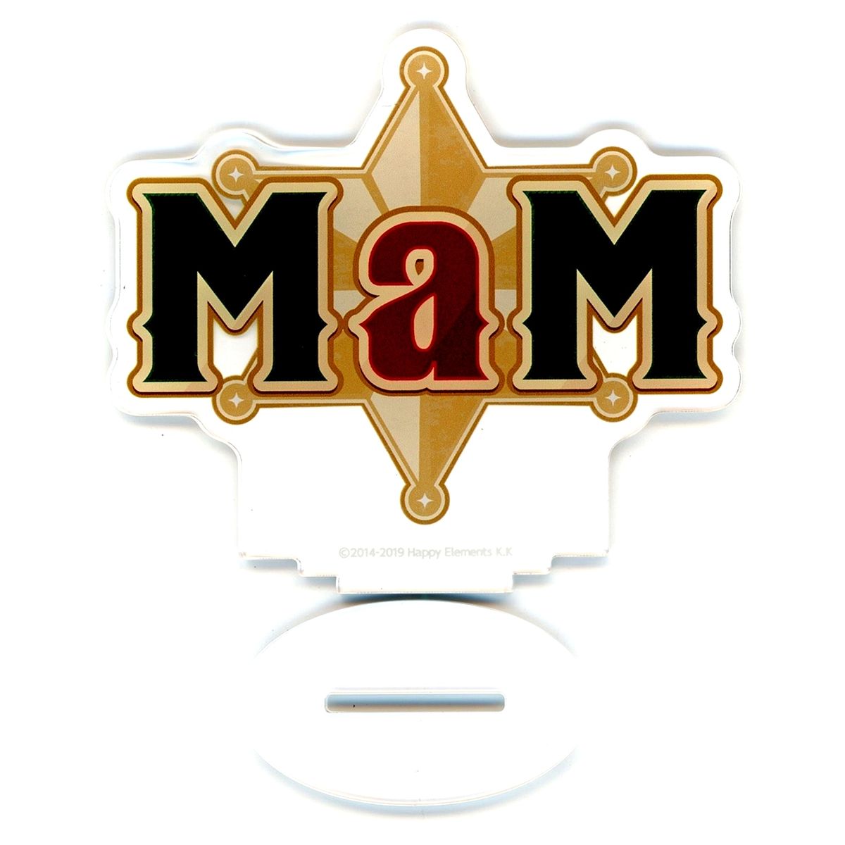 MaM Ensemble Stars!! 10th Anniversary Exhibition Bright me up!! Logo Acrylic Stand [USED]