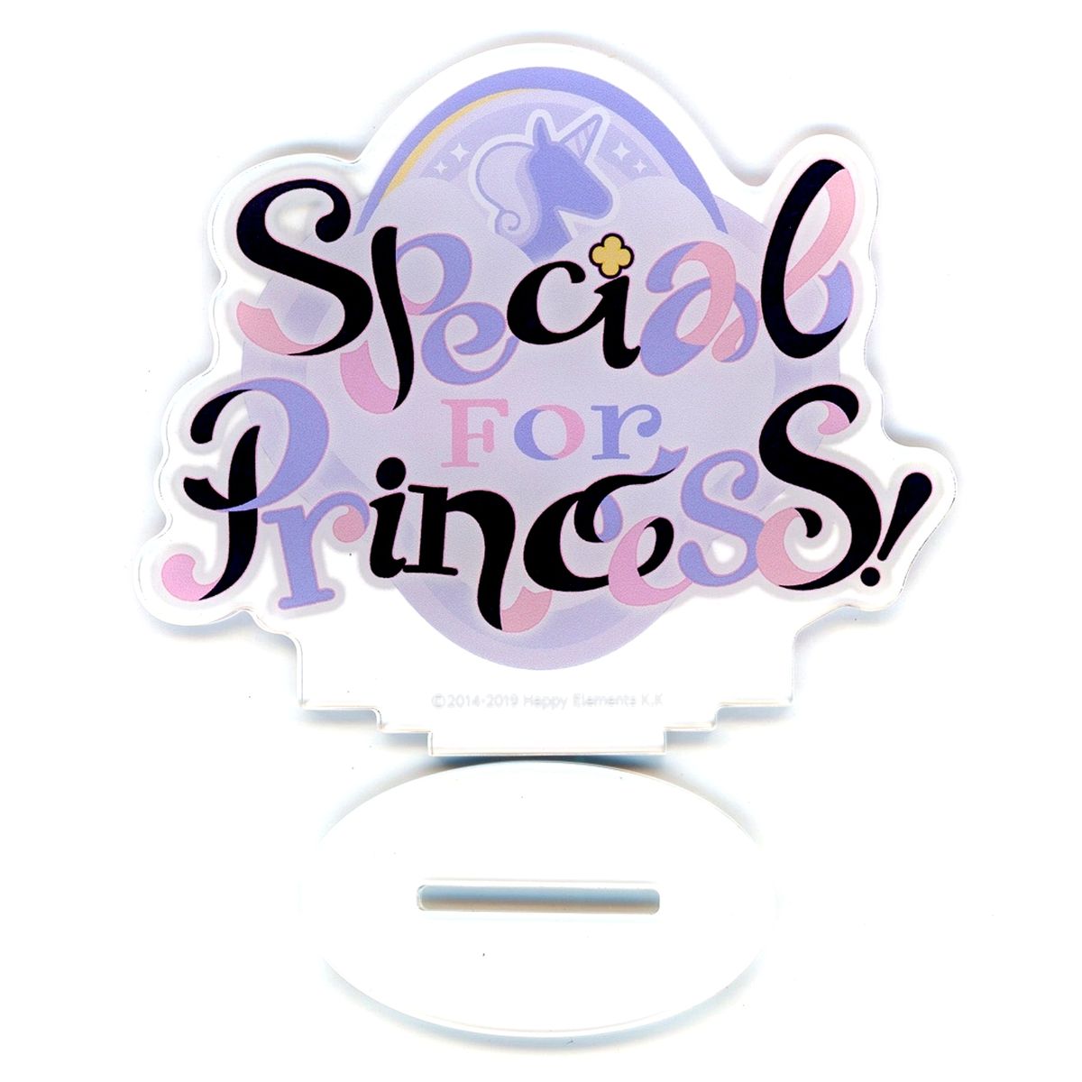 Special for Princess! Ensemble Stars!! 10th Anniversary Exhibition Bright me up!! Logo Acrylic Stand [USED]