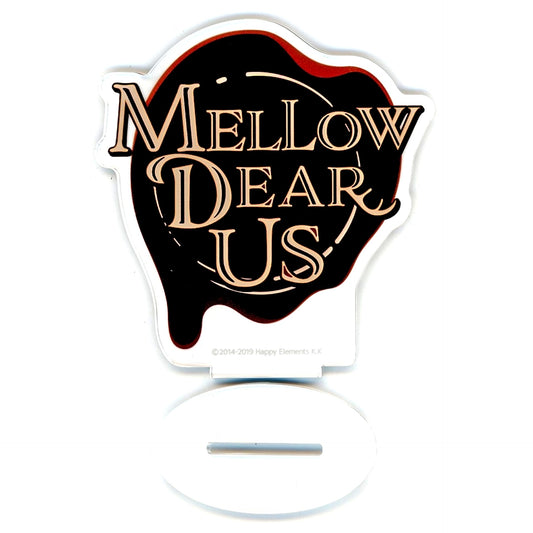 MELLOW DEAR US Logo Acrylic Stand Ensemble Stars!! 10th Anniversary Exhibition Bright me up!! [USED]