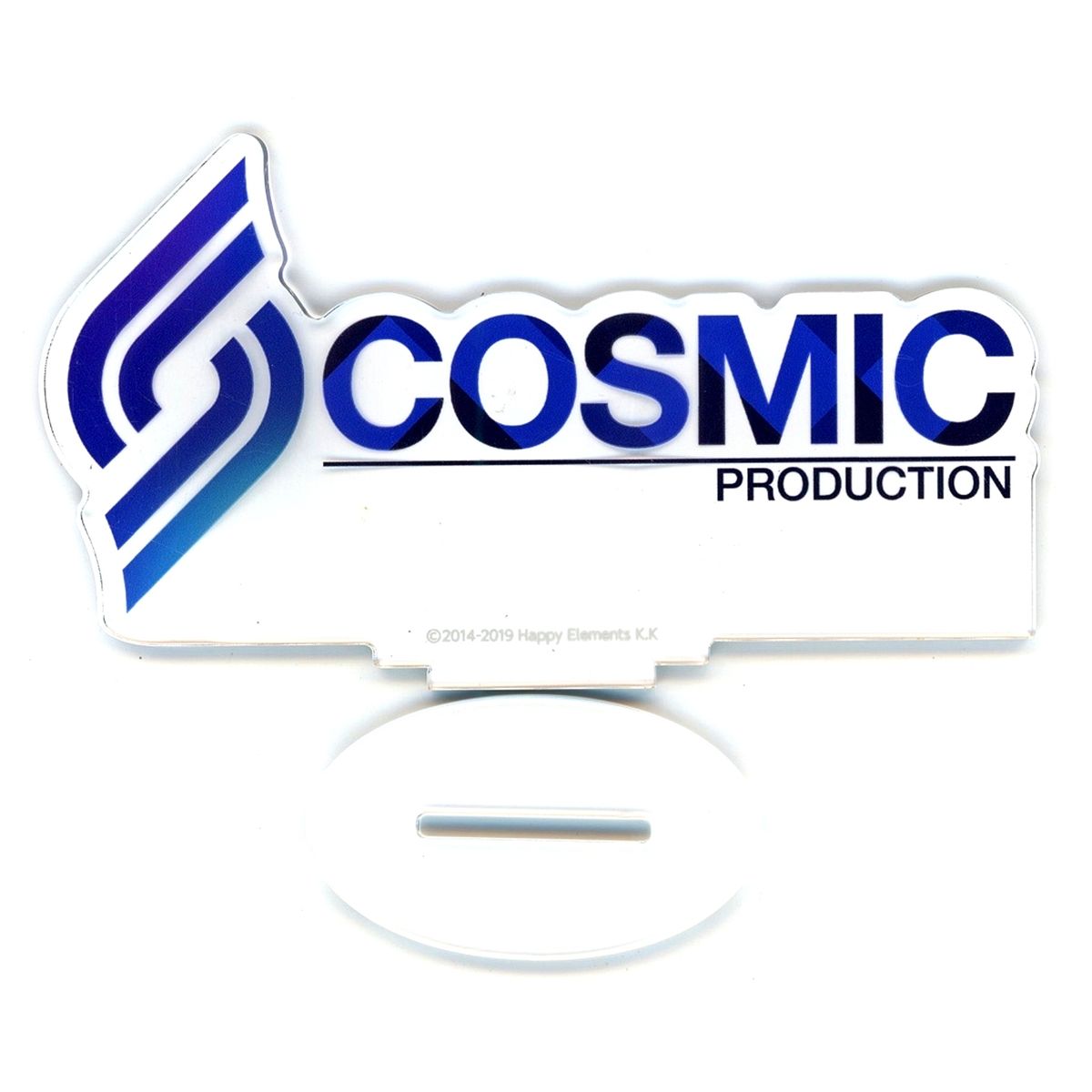 COSMIC PRODUCTION Ensemble Stars!! 10th Anniversary Exhibition Bright me up!! Logo Acrylic Stand [USED]