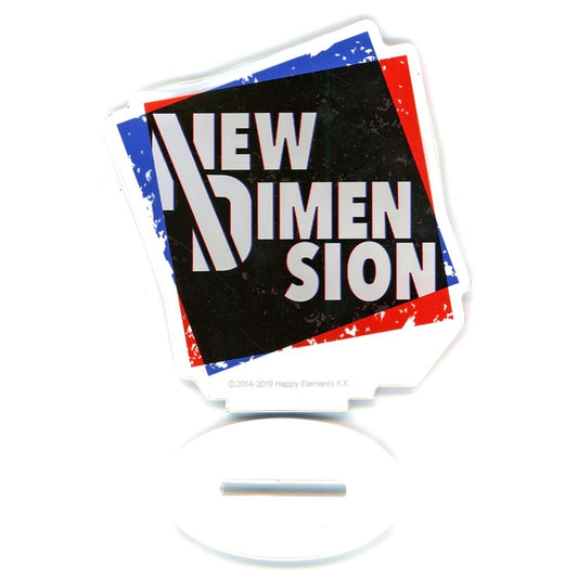 NEW DIMENSION Ensemble Stars!! 10th Anniversary Exhibition Bright me up!! Logo Acrylic Stand [USED]