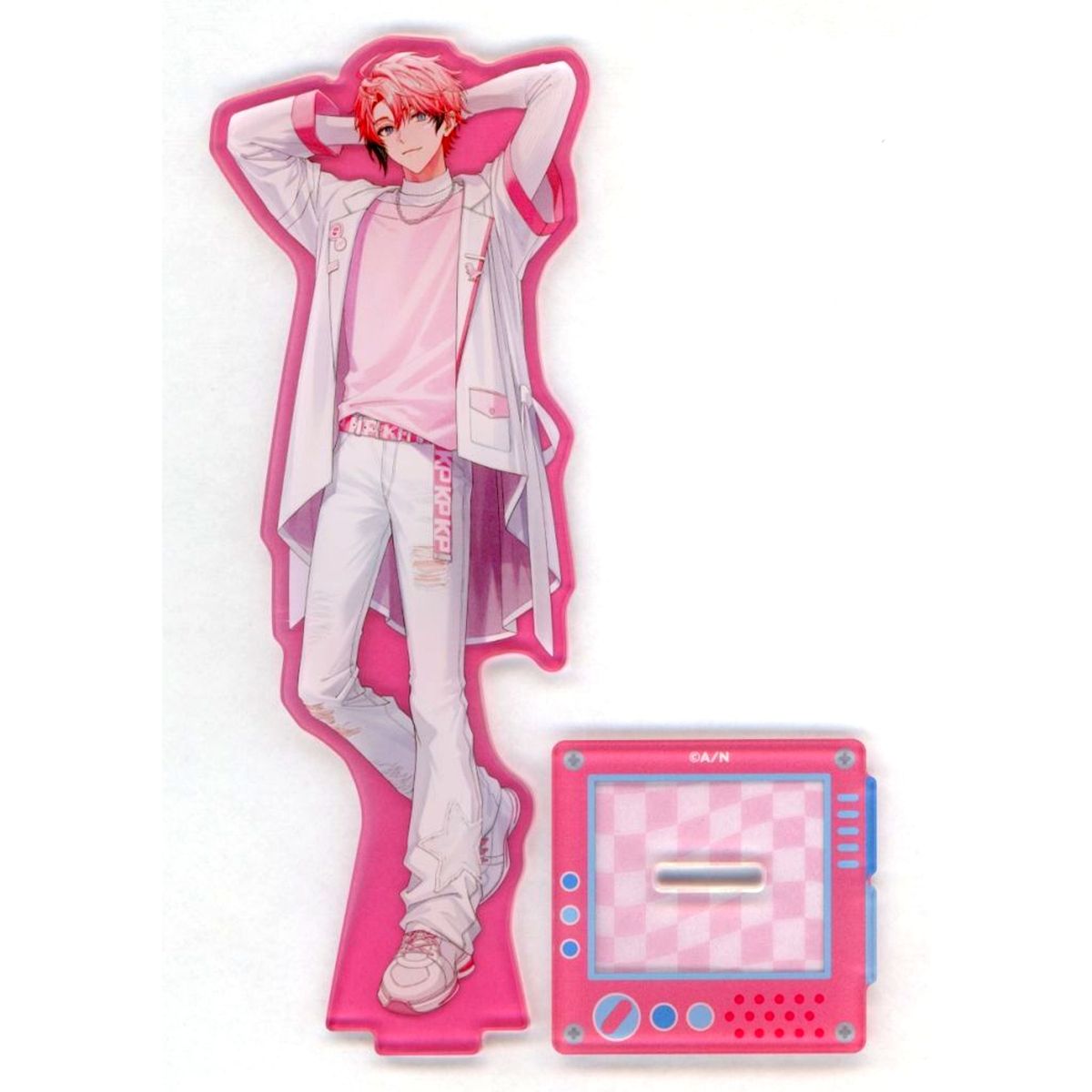 Akagi Wen Oriens Glitter Acrylic Stand Virtual YouTuber Nijisanji 3rd Anniv [USED]