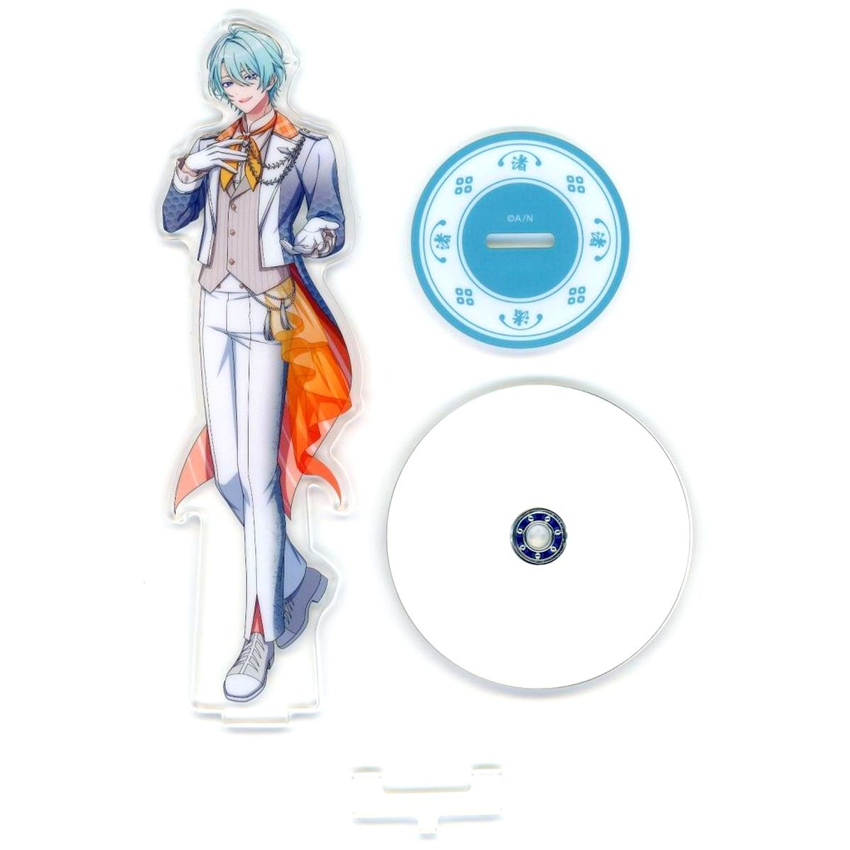 Nagisa Trout Rotating Acrylic Stand Virtual YouTuber Nijisanji SUSHIDOL PROJECT [USED]