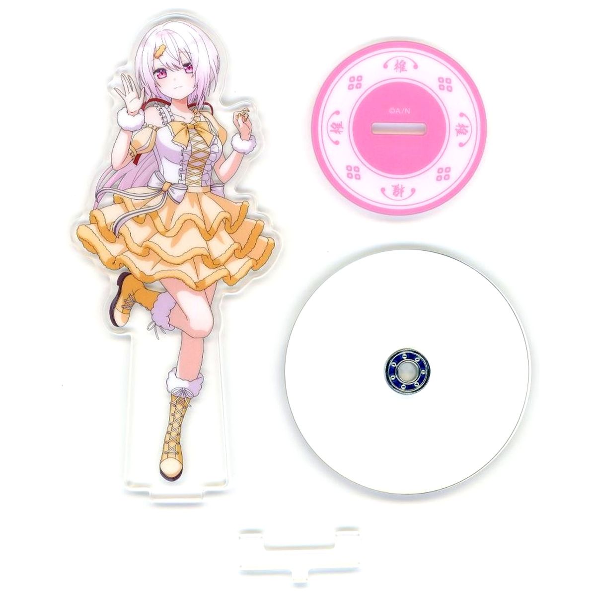 Shiina Yuika Rotating Acrylic Stand Virtual YouTuber Nijisanji SUSHIDOL PROJECT [USED]