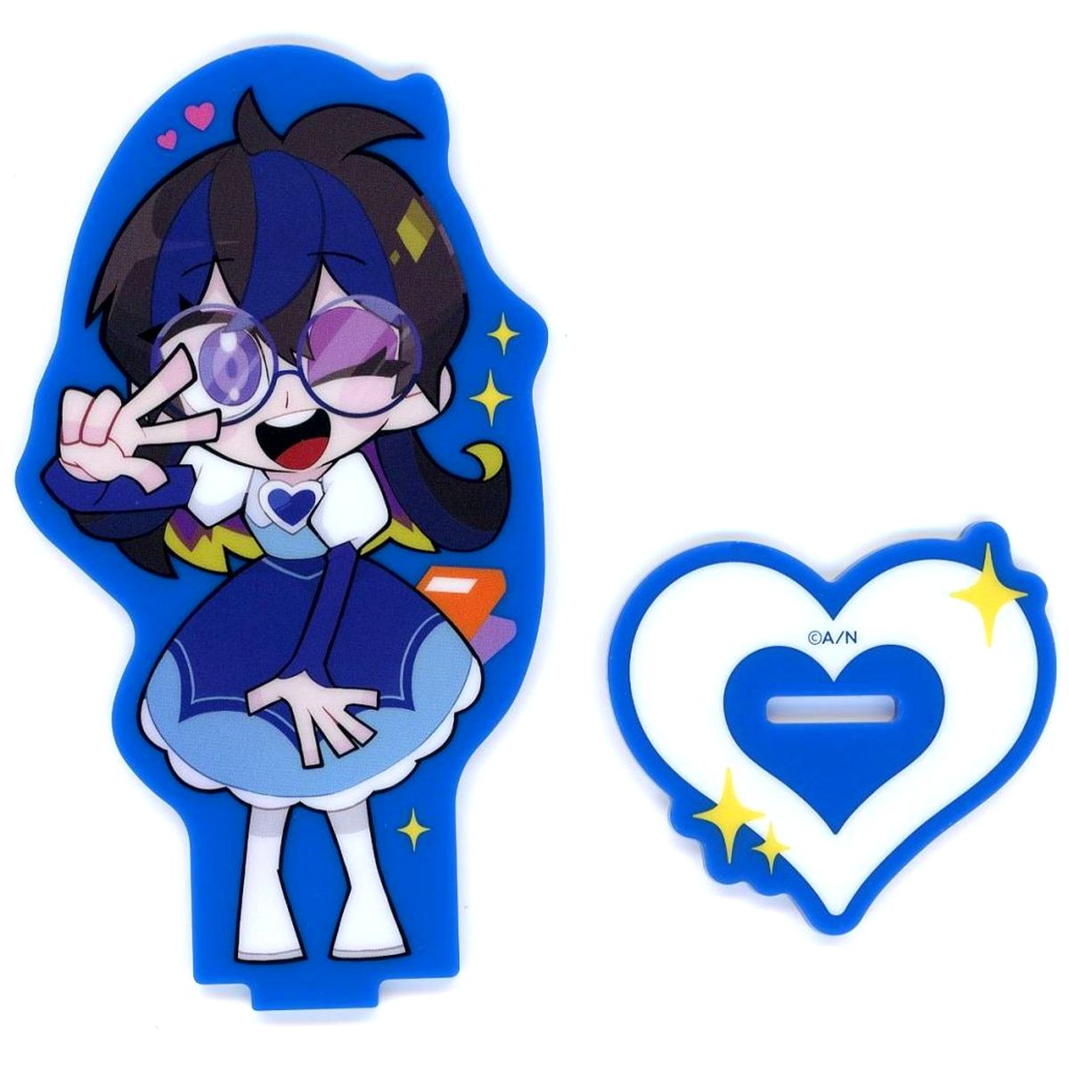 Shikinagi Akira Double-sided Acrylic Stand Virtual YouTuber Nijisanji Apri Ladies RETURNS [USED]