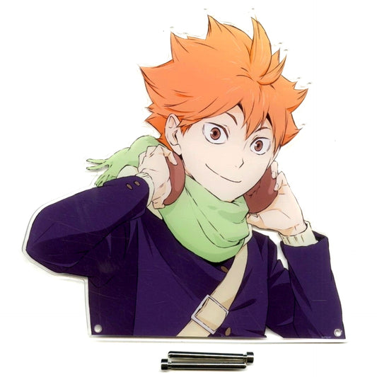 Shoyo Hinata Die-cut Acrylic Panel Winter Uniform Ver. Haikyu!! [USED]