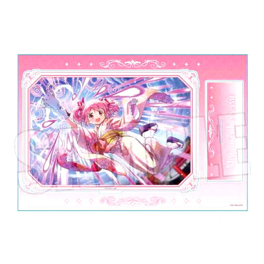 Madoka Kaname Mega Acrylic Stand Puella Magi Madoka Magica Magia Exedra [USED]