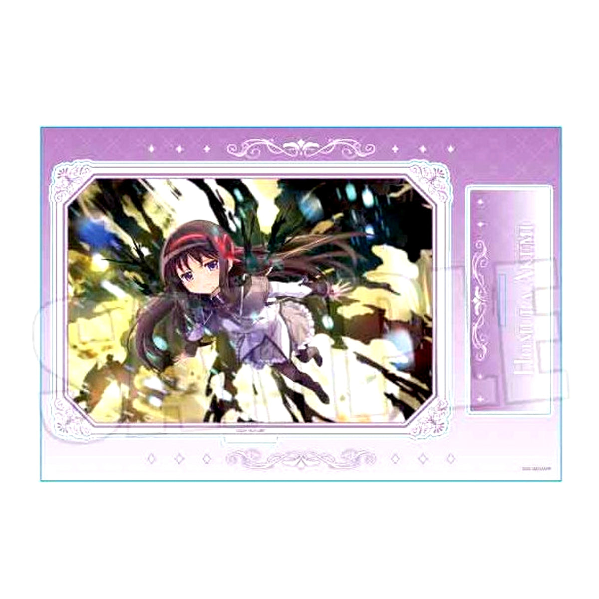 Homura Akemi MEGA Acrylic Stand Puella Magi Madoka Magica Magia Exedra [USED]