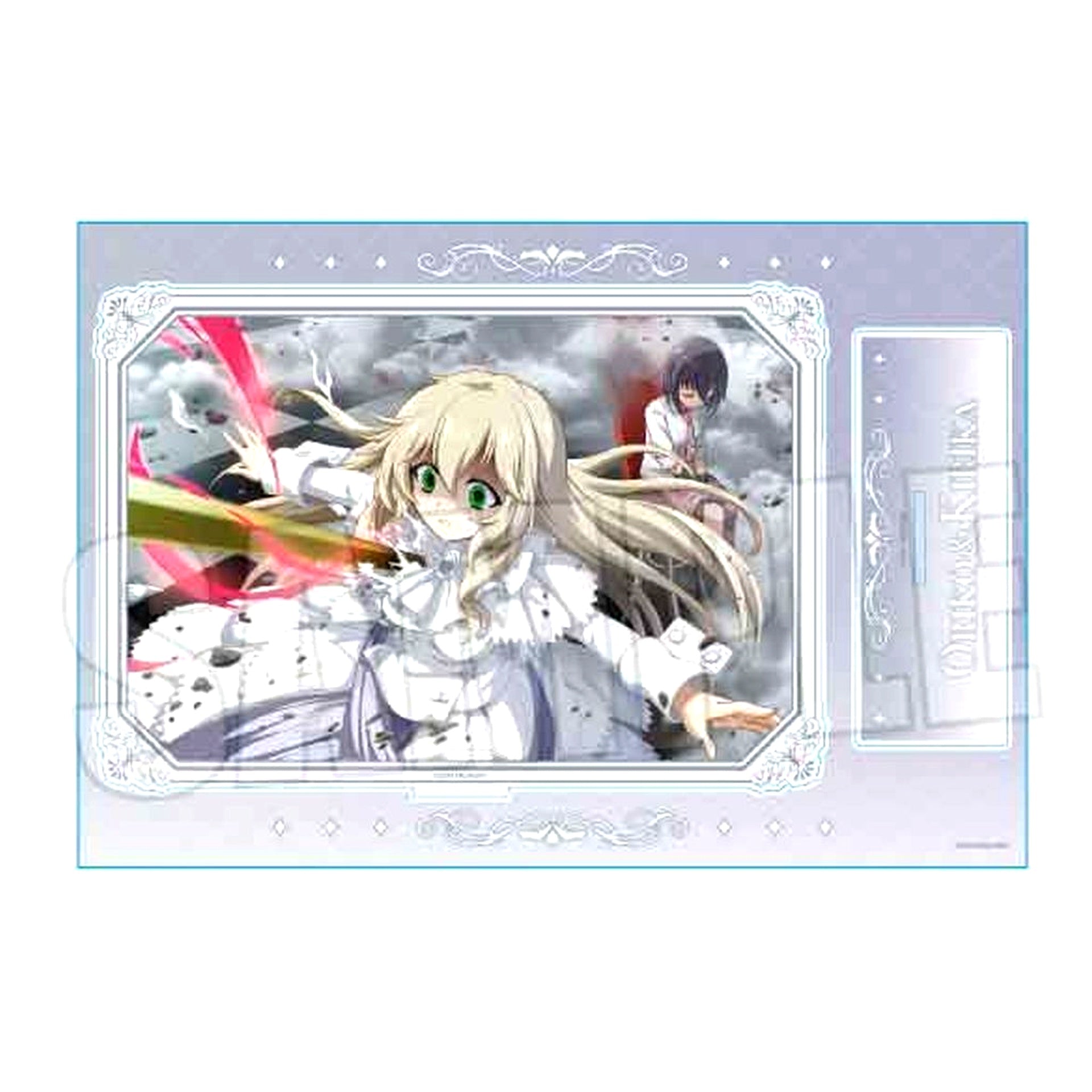 Oriko and Kirika MEGA Acrylic Stand Puella Magi Madoka Magica Magia Exedra [USED]