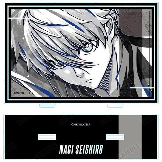 Seishiro Nagi TV Anime Blue Lock Ani-Art BLACK LABEL Vol. 2 Big Acrylic Stand [USED]