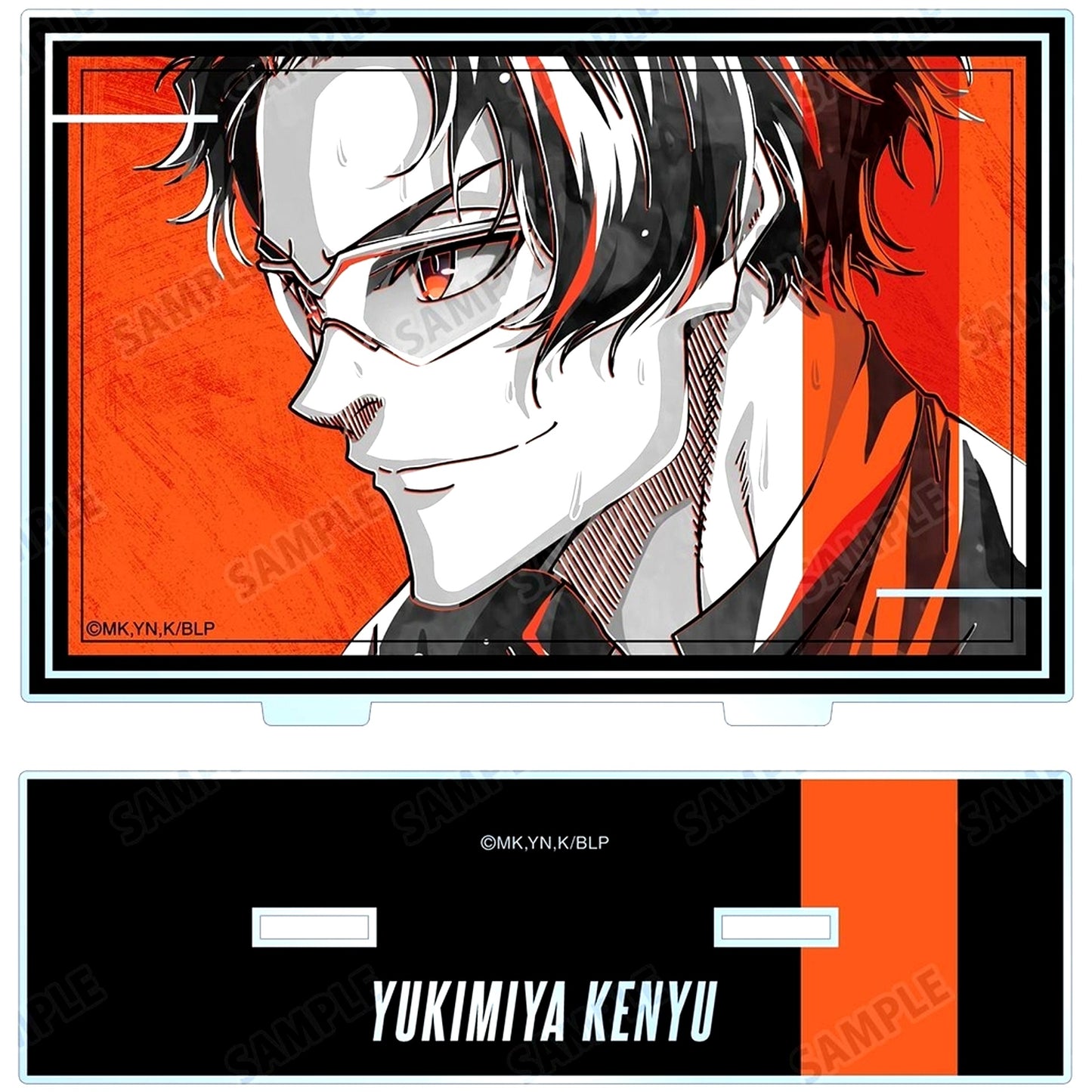 Kenyu Yukimiya TV Anime Blue Lock Ani-Art BLACK LABEL Vol. 2 Big Acrylic Stand [USED]