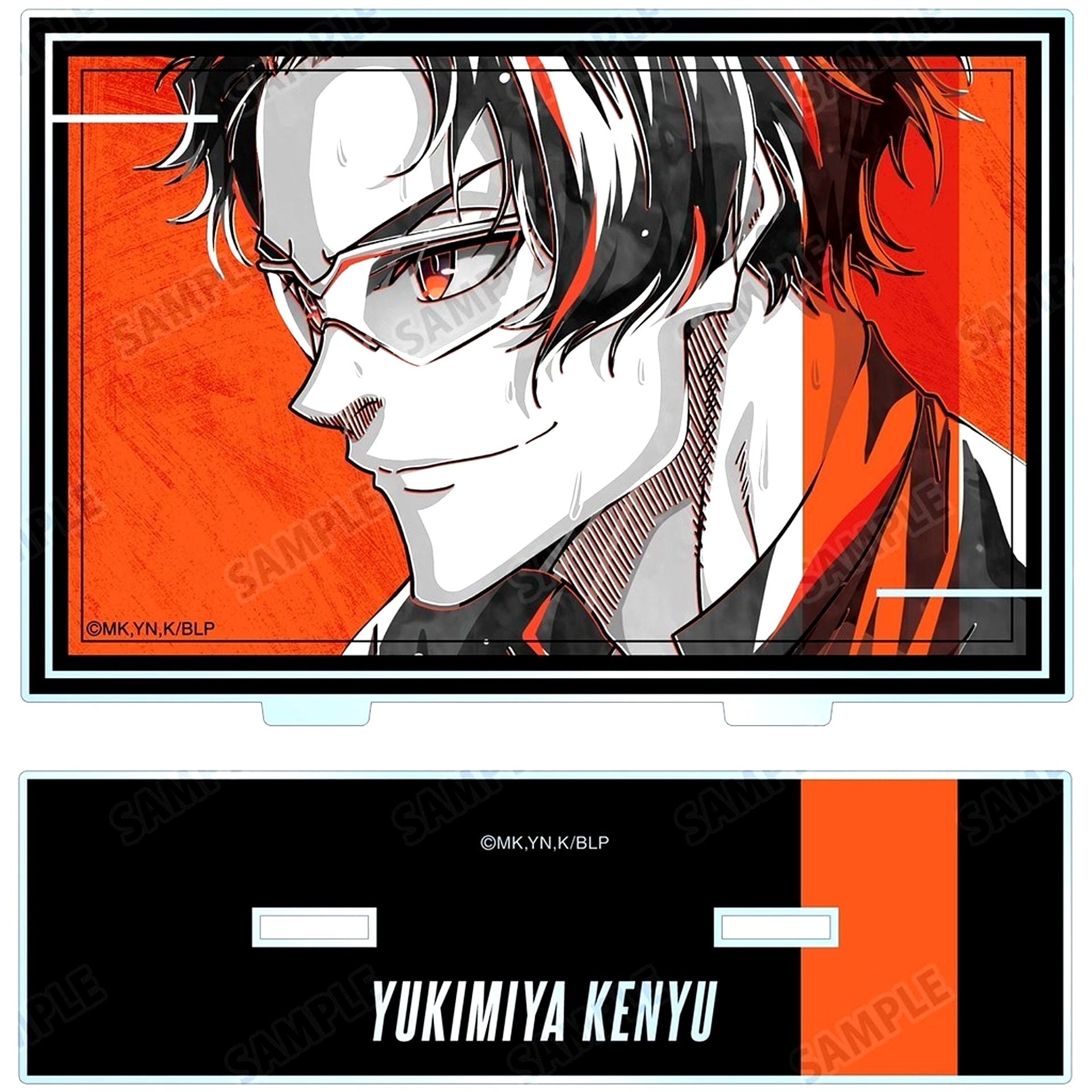 Kenyu Yukimiya TV Anime Blue Lock Ani-Art BLACK LABEL Vol. 2 Big Acrylic Stand [USED]