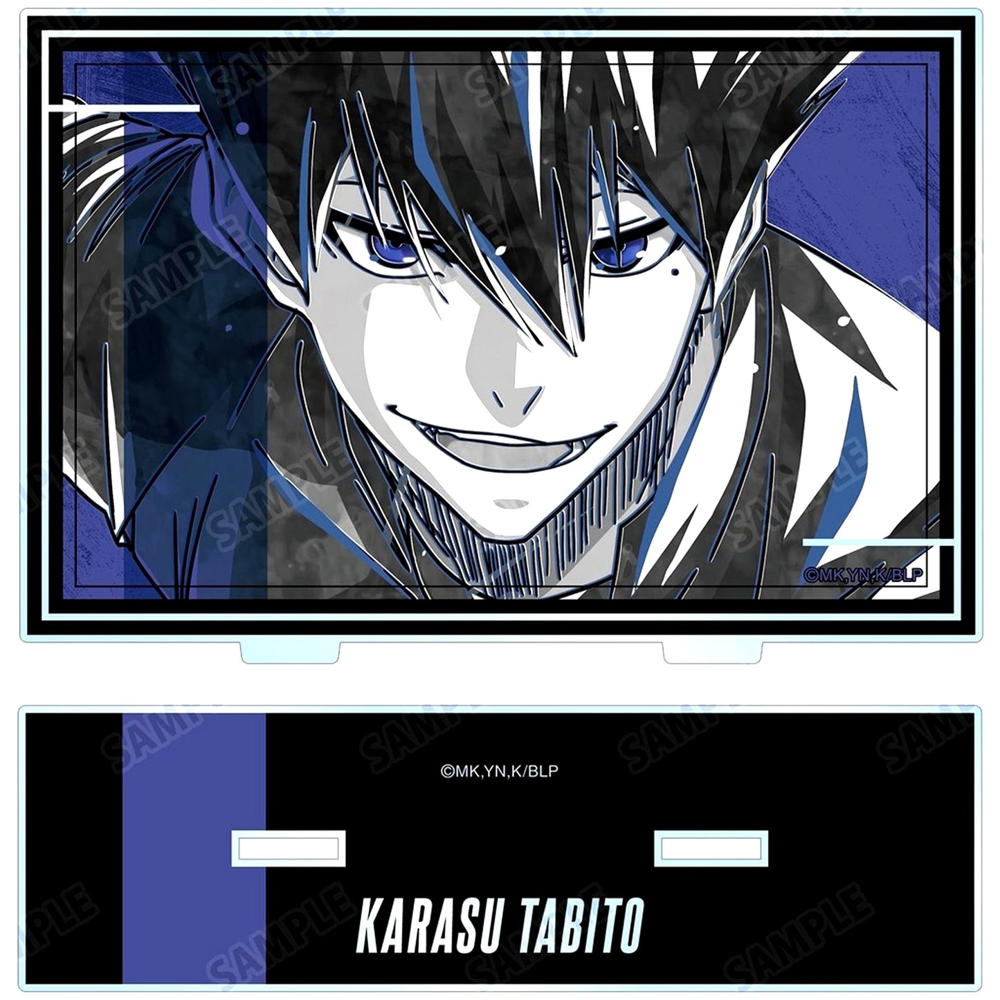 Tabito Karasu TV Anime Blue Lock Ani-Art BLACK LABEL Vol. 2 Big Acrylic Stand [USED]