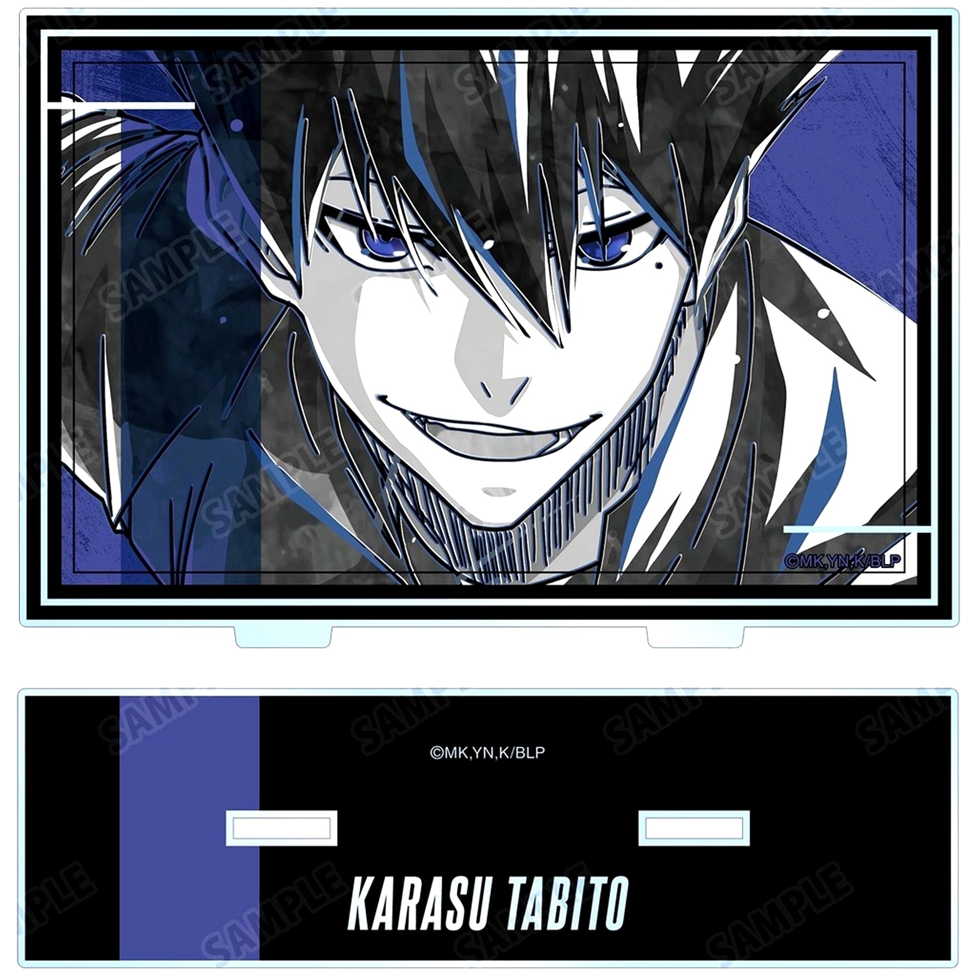 Tabito Karasu TV Anime Blue Lock Ani-Art BLACK LABEL Vol. 2 Big Acrylic Stand [USED]