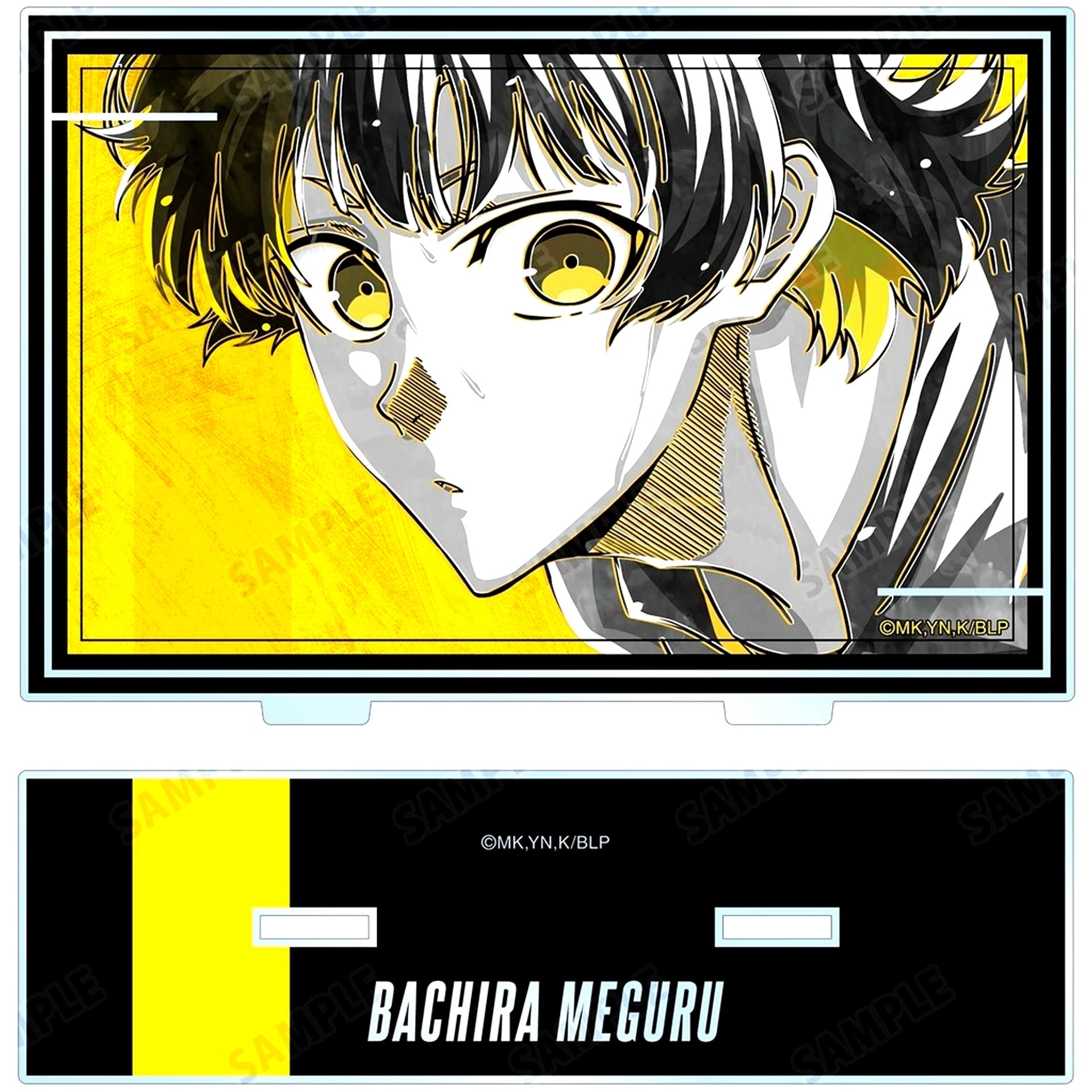 Meguru Bachira TV Anime Blue Lock Ani-Art BLACK LABEL Vol. 2 Big Acrylic Stand [USED]
