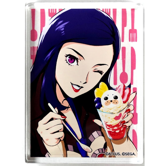 Maya Amano P2 Eternal Punishment Acrylic Block Persona 30th Anniversary x Yokohama Hakkeijima Sea Paradise [USED]