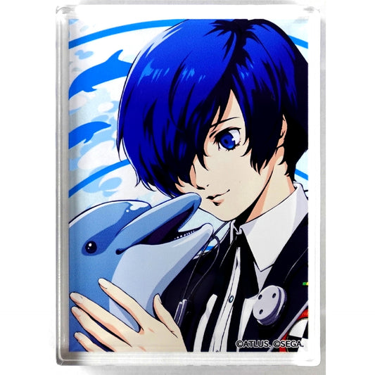 Protagonist P3 Male Acrylic Block Persona Series 30th Anniversary x Yokohama Hakkeijima Sea Paradise [USED]