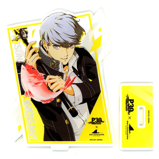 Protagonist P4 Acrylic Stand Persona Series 30th Anniversary x Yokohama Hakkeijima Sea Paradise [USED]